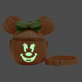 Loungefly Disney - Minnie Mouse Pumpkin Glow Face Crossbody Bag